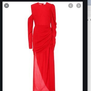 Magda Butrym Cold Shoulder Dress